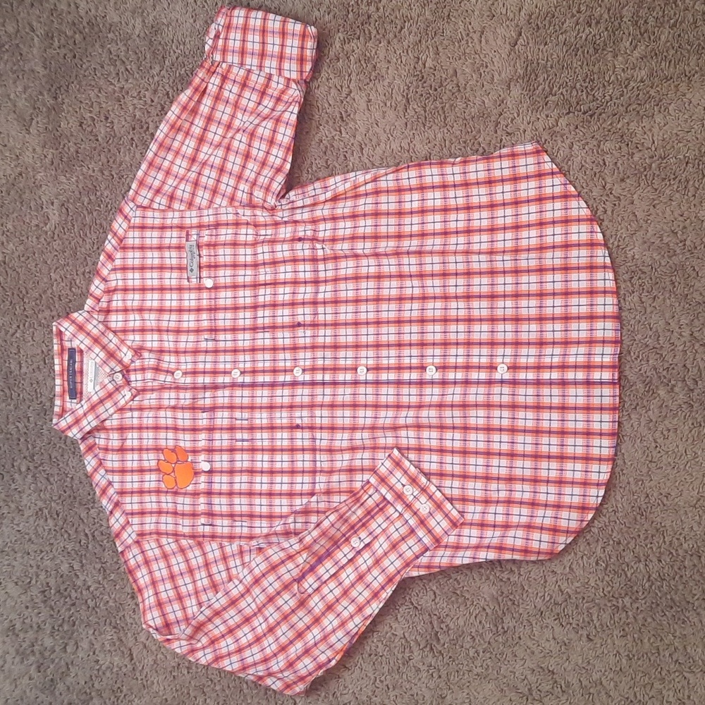 Columbia PFG Clemson Tigers Shirt